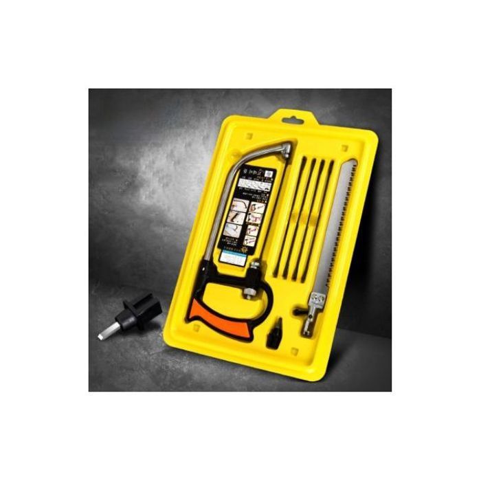 Offfre ensemble de scies à main multifonctionnelles pour le travail du bois mini