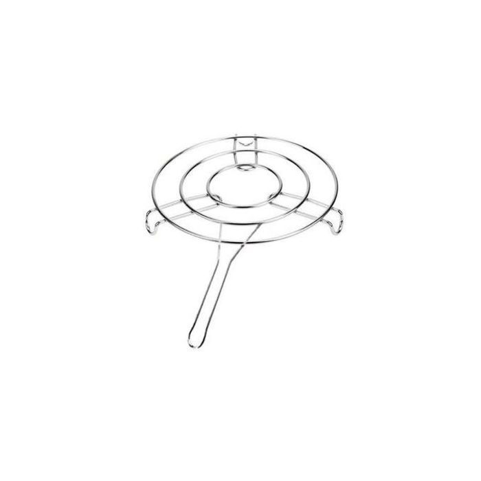 Dessous de plat thermique rond de 19 cm avec poignée allongée
