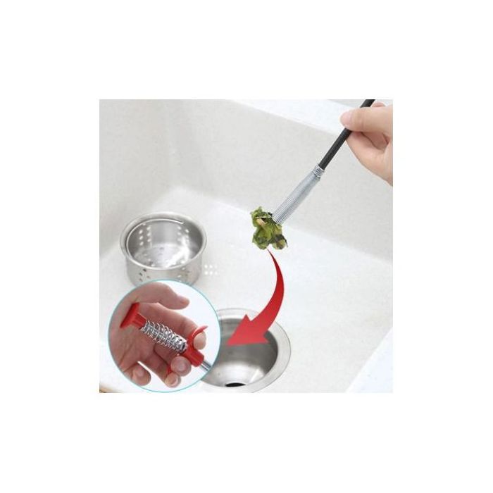 Brosse en fil pour nettoyage lavabo, brosse en fil nettoyer d'évier de cuisine et salle de bain