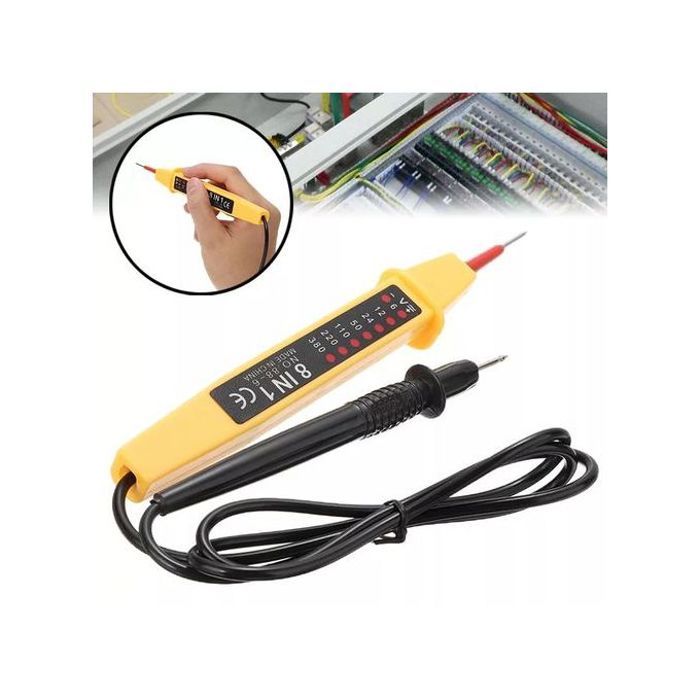 Stylo crayon testeur de tension electrique avec fil - 8 en 1