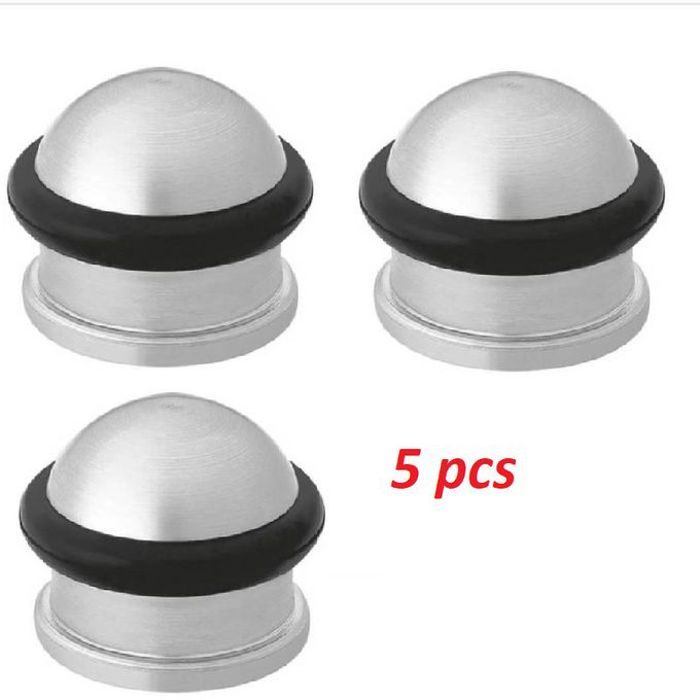5 pcs de butées de porte, entretoise pour fixation au sol facile à installer