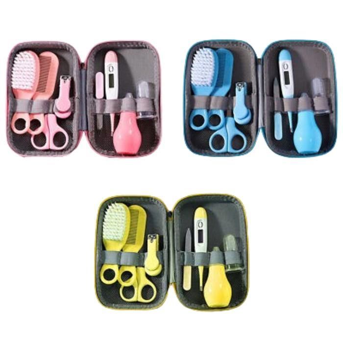 Accessoires de soins pour bébé pour le voyage et la maison 8pcs