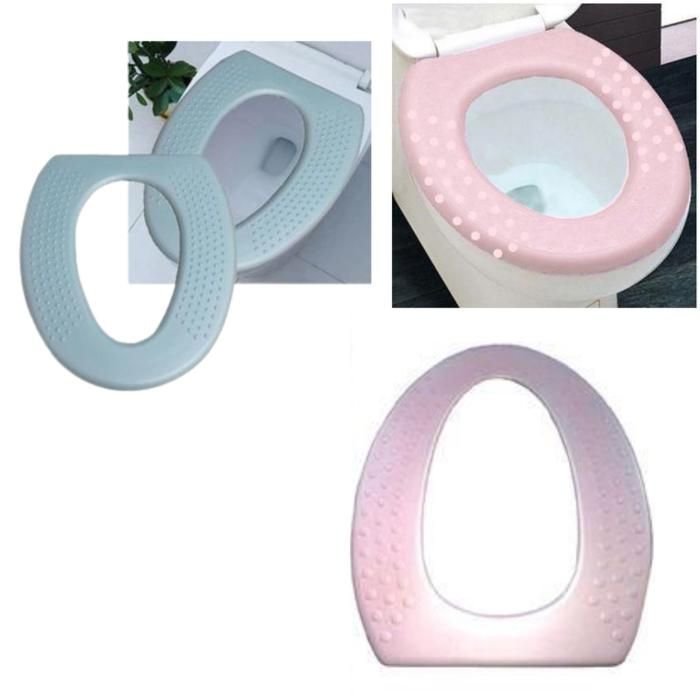Tapis siège de toilette tapis de selle coussin couvre salle de bains couverture siège de toilette
