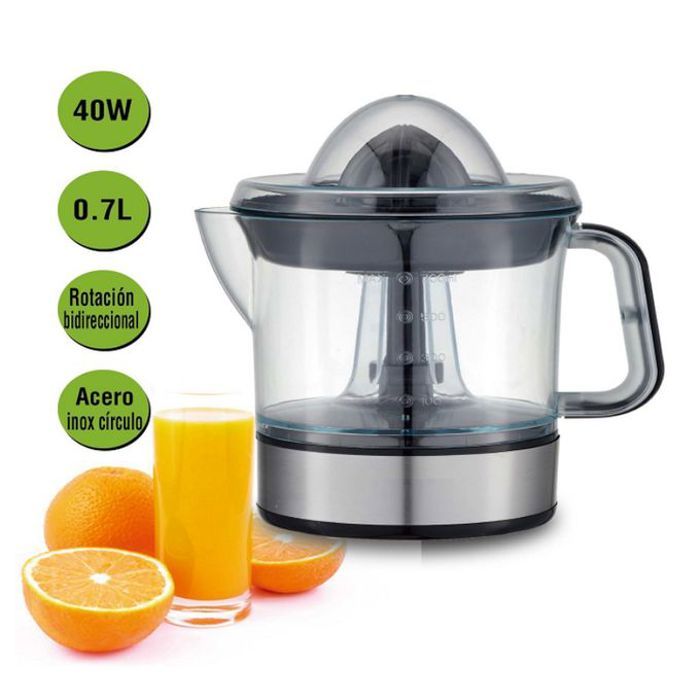 Lamacom presse agrumes electrique pour faire du jus d'orange, 700ml, 40w