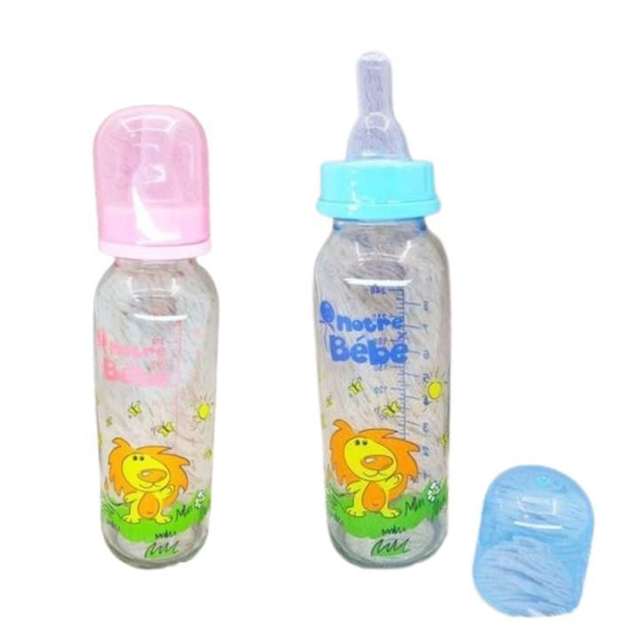 Nouveau biberon en verre glass feeding bottle 120ml