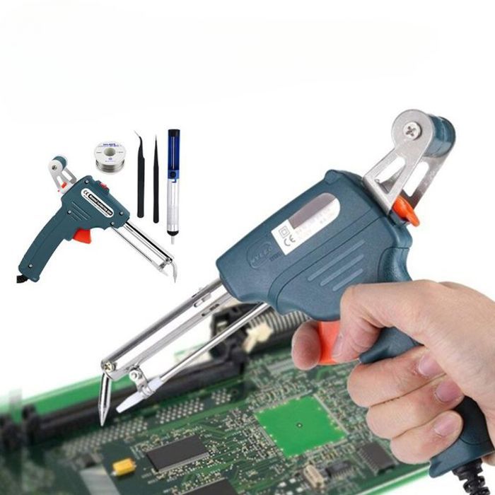 Kit de fer à souder électrique ,pistolet à étain à envoi automatique