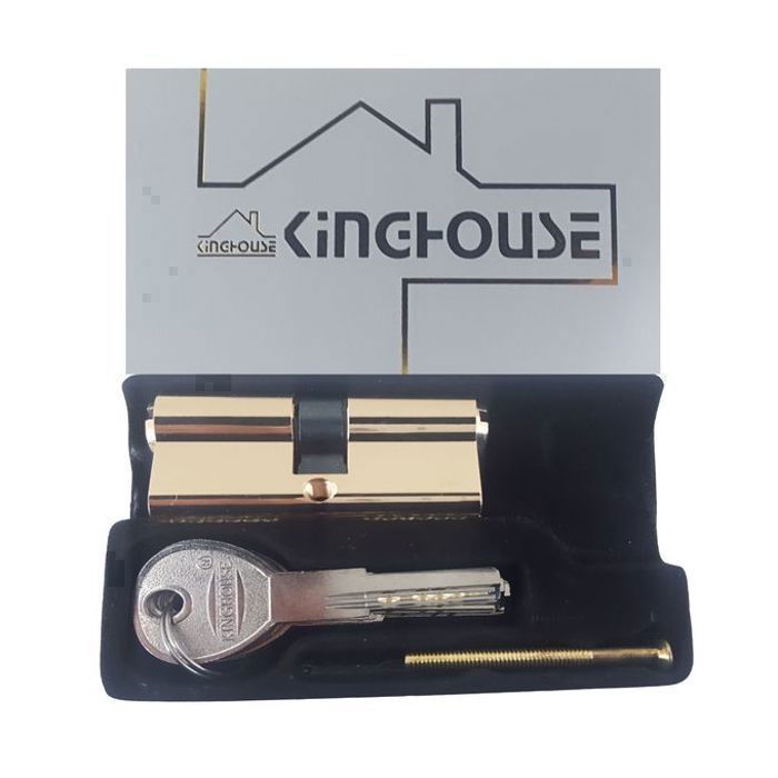 Serrure cylindrique anti-vol - GENERIC - Métal - 5 clés - Sécurité 6 - Encastrée
