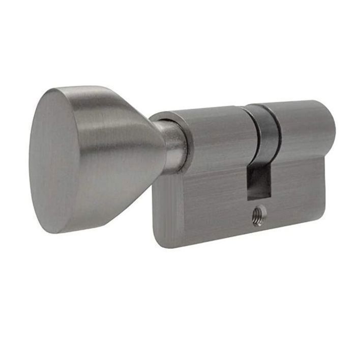 Serrure cylindre - GENERIC - Sécurité sans clé - Acier inoxydable - 7 points - Facile à installer