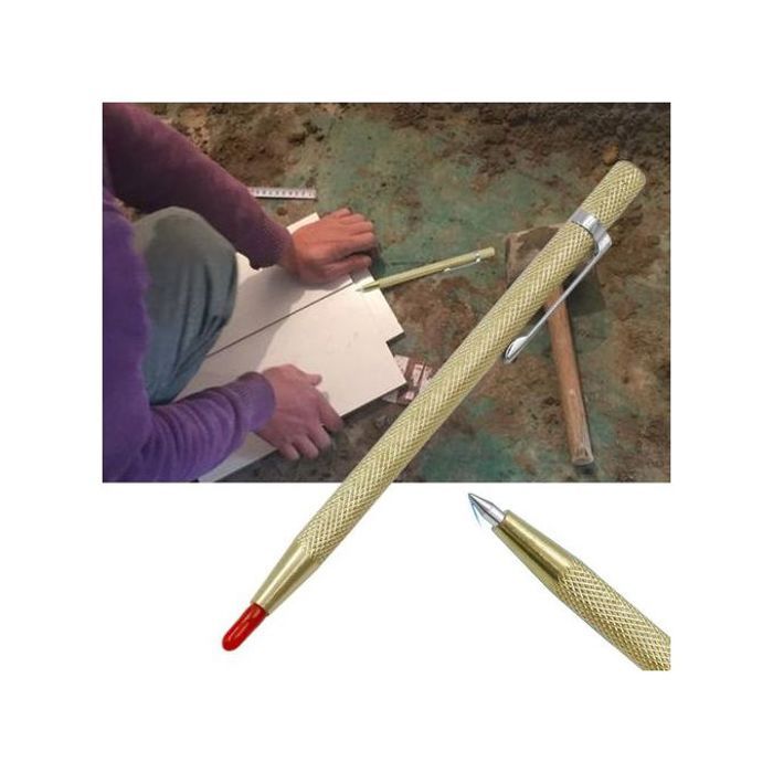 Stylo de gravure en tungstène pour verre et céramique