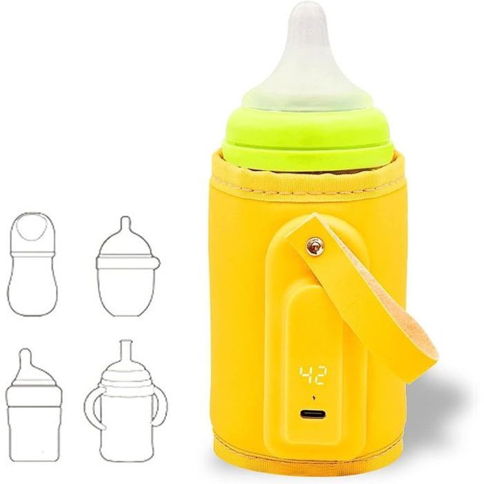 Chauffe-biberon portable usb pour bébé,sac thermique chauffant