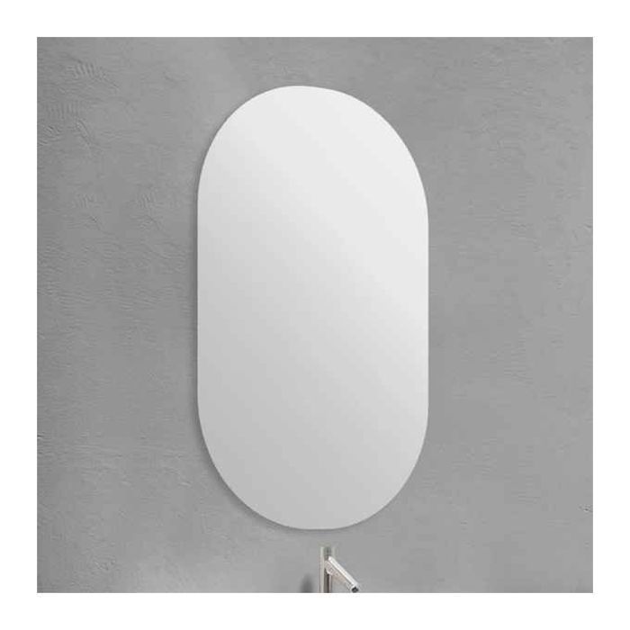 Miroir mural ovale de salle de bain 90x40cm