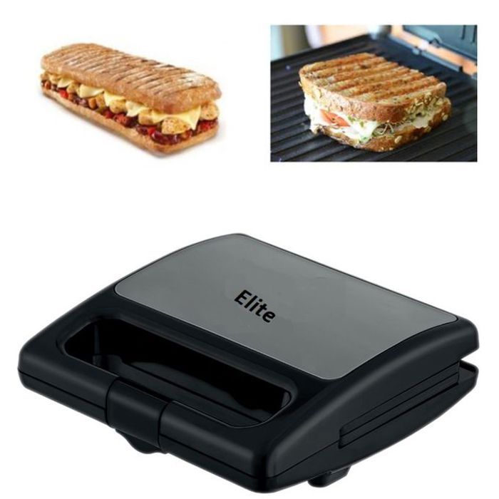 Panini maker electrique elite en inox