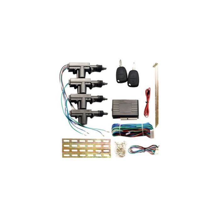 Système de verrouillage de porte de voiture universel 12v, verrouillage central sans clé avec système de moteur, détection acc