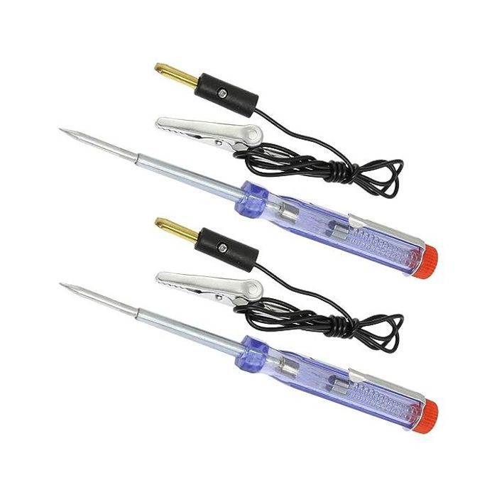 4 pièce testeur de fusible de voiture 6v 12v 24v dc pour camion de voiture