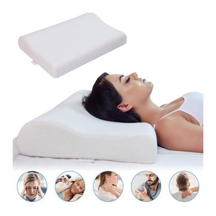 Oreiller cervical mémoire de forme dorsales