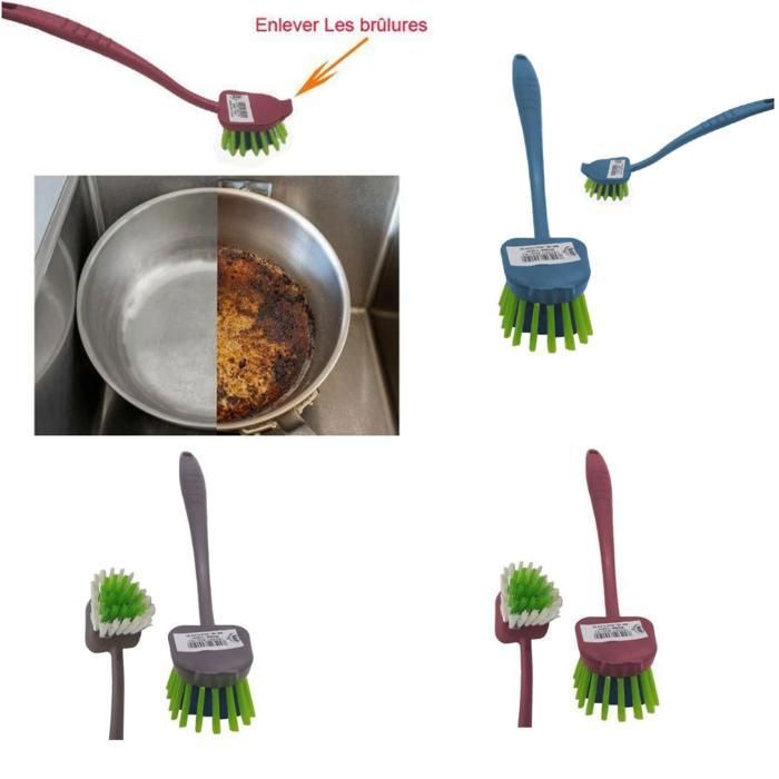 Ustensiles de cuisine laver la brosse de nettoyage des mains  (Couleur aléatoire)