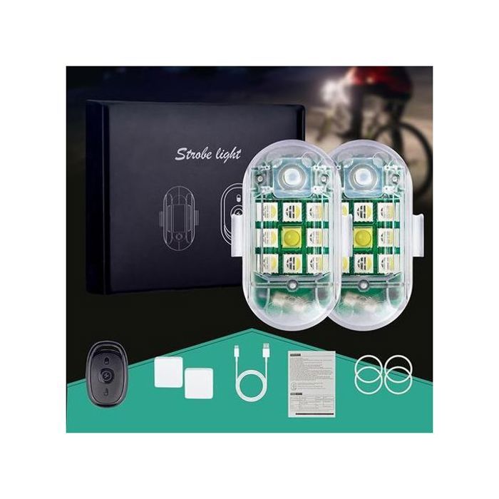 Lampe de poche led étanche à télécommande de voiture