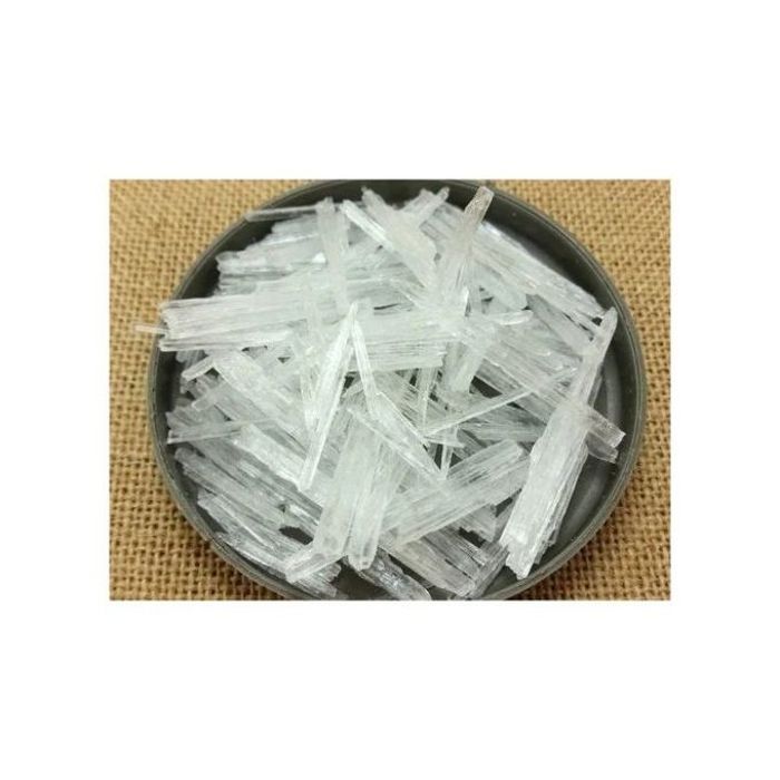 Cristaux de menthol qui éliminent les maux de tête