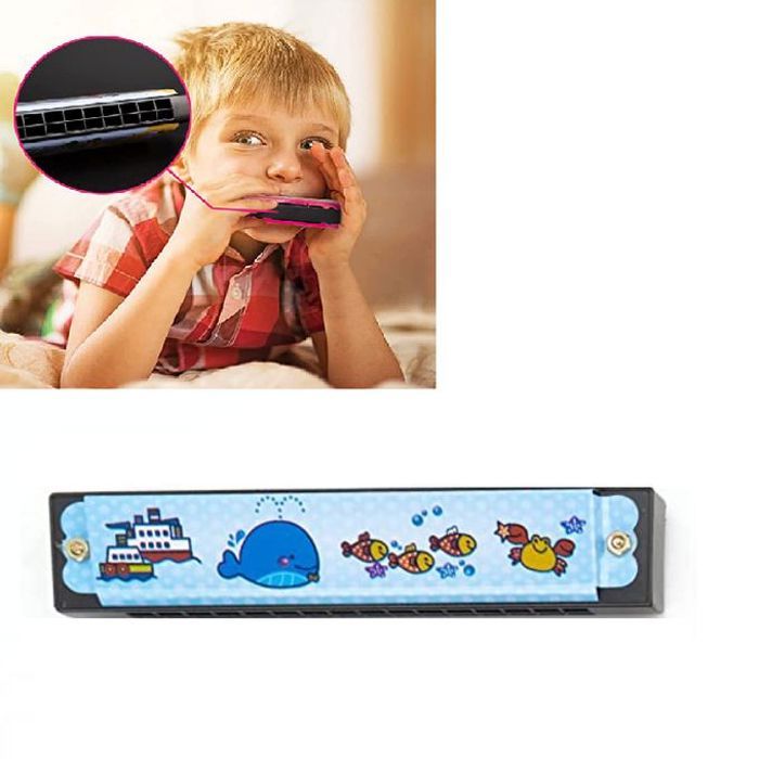 Harmonica montessori à motifs de dessin animé