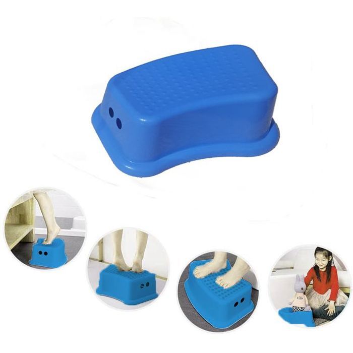 Marchepied antidérapant pour enfants, tabouret en plastique, escabeau enfant pour salle de bains