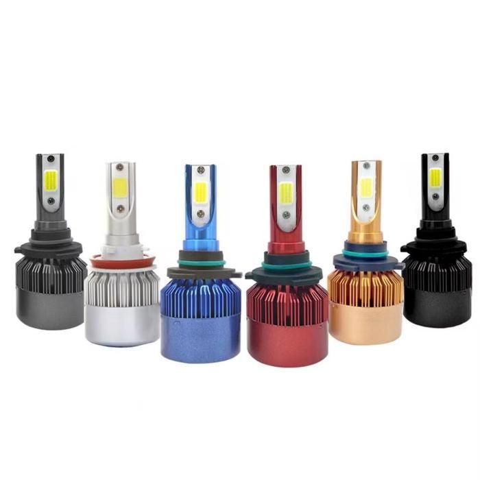 Phares avant led h7 professionnels