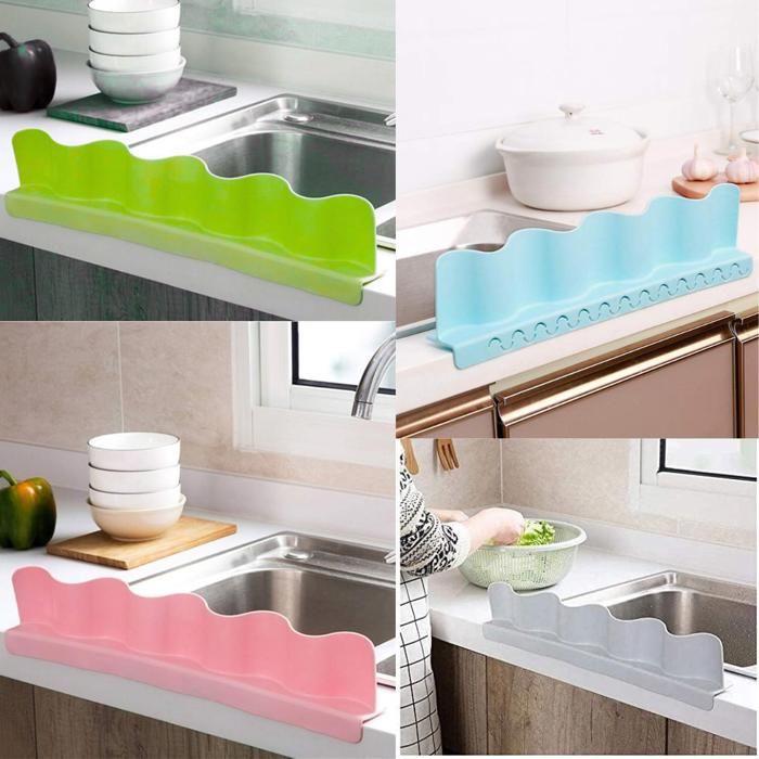 Pare-éclaboussures moderne : gardez vos surfaces impeccables et sans tache (Couleur aléatoire)