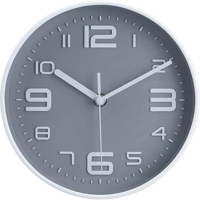 Horloge murale ronde pour une décoration moderne du salon