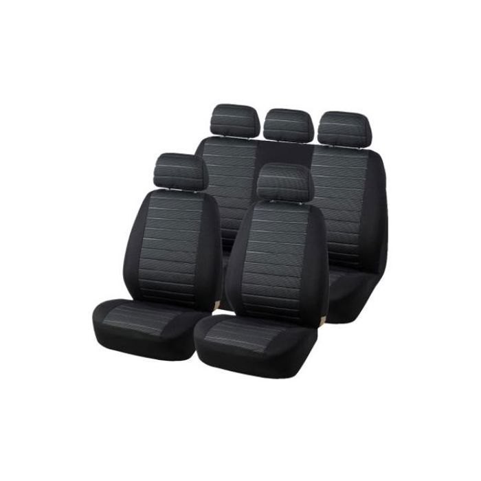 Housses de sièges de voiture en tissu durable, housses de siège voiture