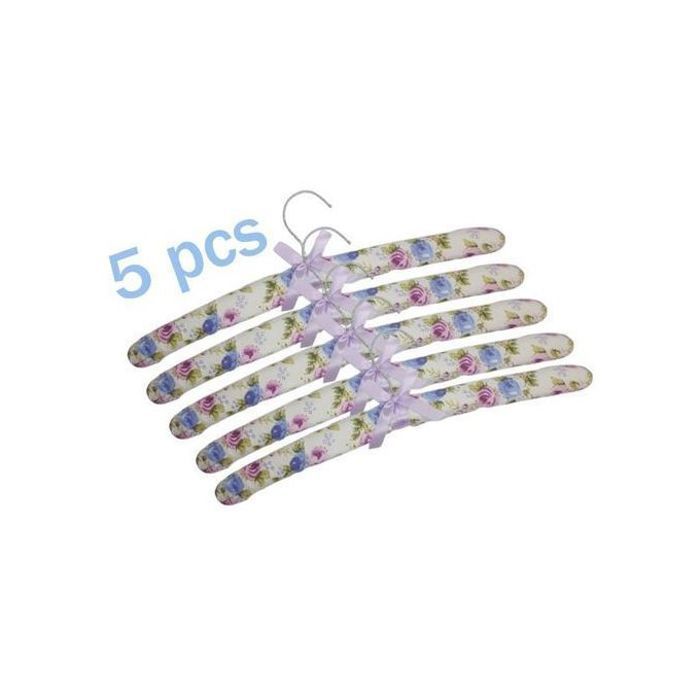 Lot de 5 cintres rembourrés pour femmes