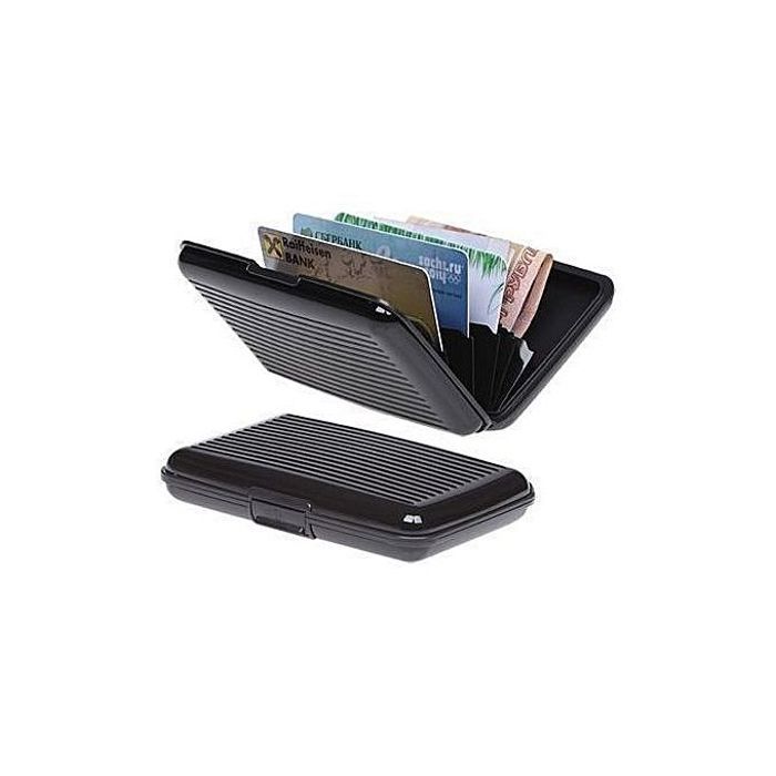 Portefeuille aluminium pratique