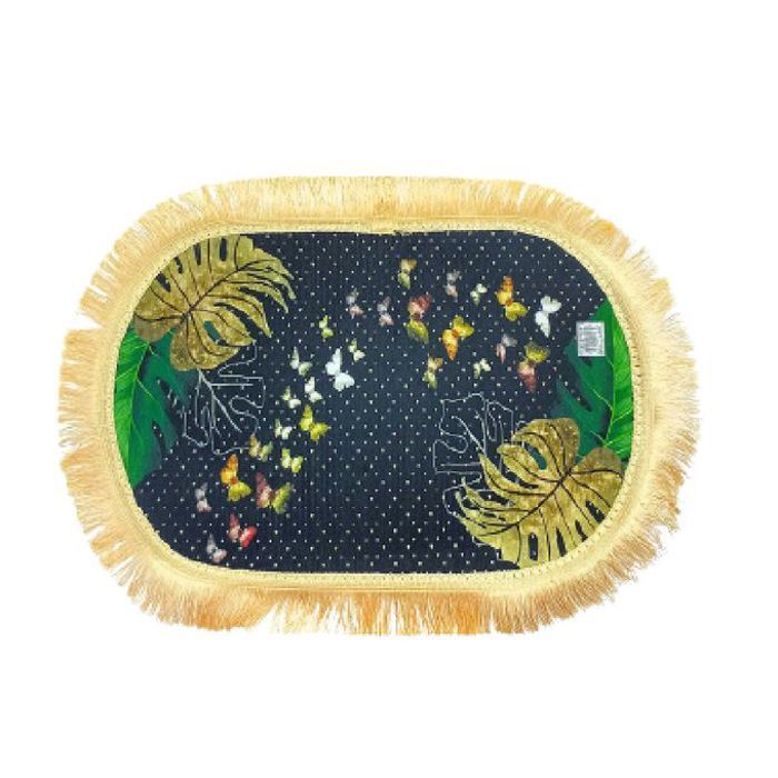 Tapis ovale antidérapant salon & chambre