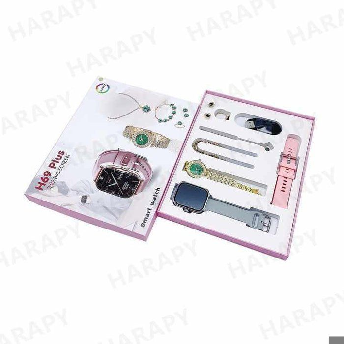 Coffret cadeau exquis pour femme avec montre connectée H69 Plus