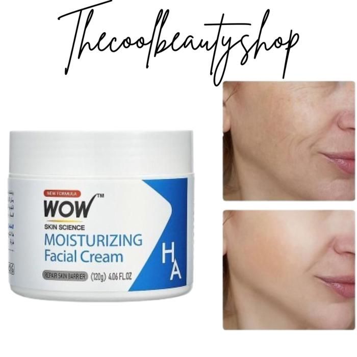 Crème hydratante visage - WOW - Protection - Anti-âge - Éclat