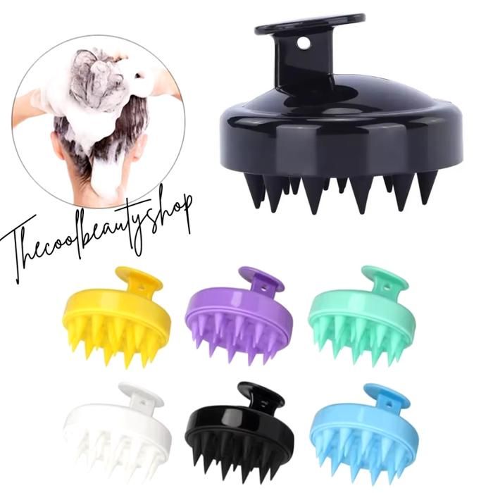 Brosse de Massage - THE COOL BEAUTY SHOP - Silicone - Multicolore - Hygiénique - Douce