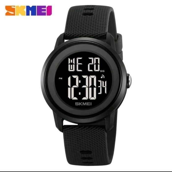Montre multifonction unisex Noir