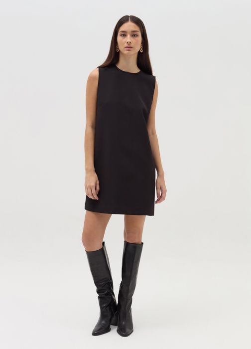 Robe courte sans manches - Black