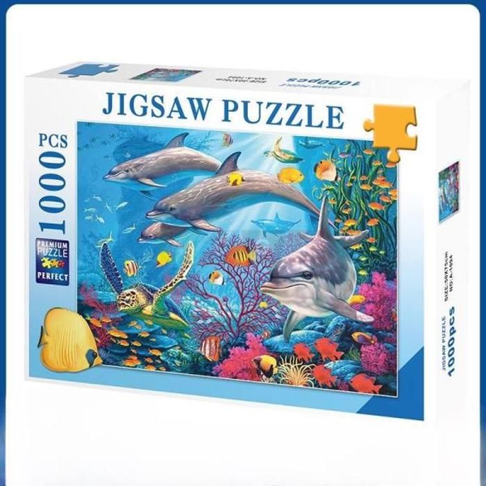 Puzzle 1000 pièces – Vie Marine