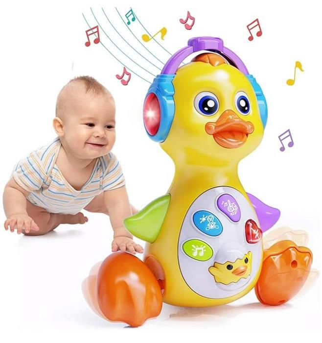 Jouets Musicaux - GENERIC - Canard Rampant - Jaune - 0-6 mois - 6-12 mois