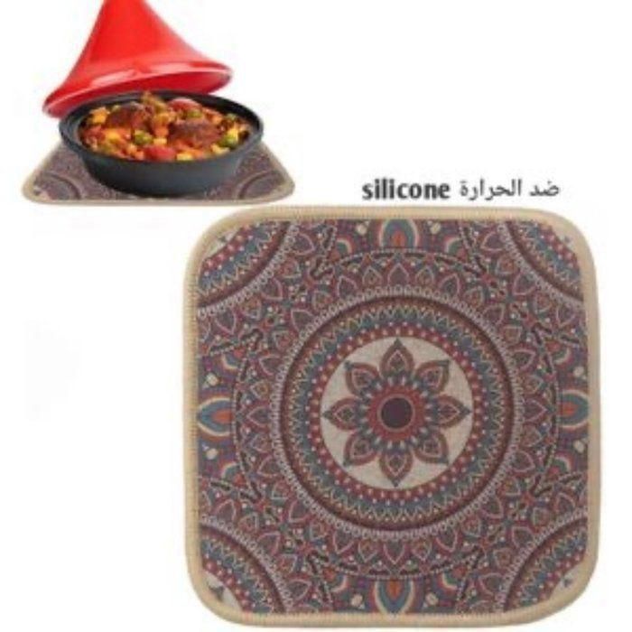 Sous plat - AYA HOME - 17 cm - Silicone - Résistant à la chaleur - Multiusage - Couleurs et models aléatoires