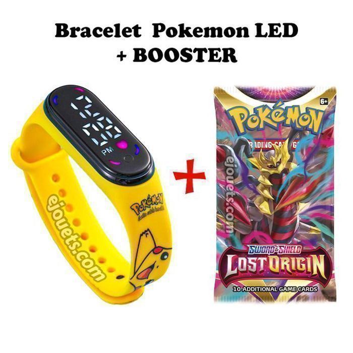 Bracelet Électronique  LED + 1 Booster : Le Cadeau Idéal