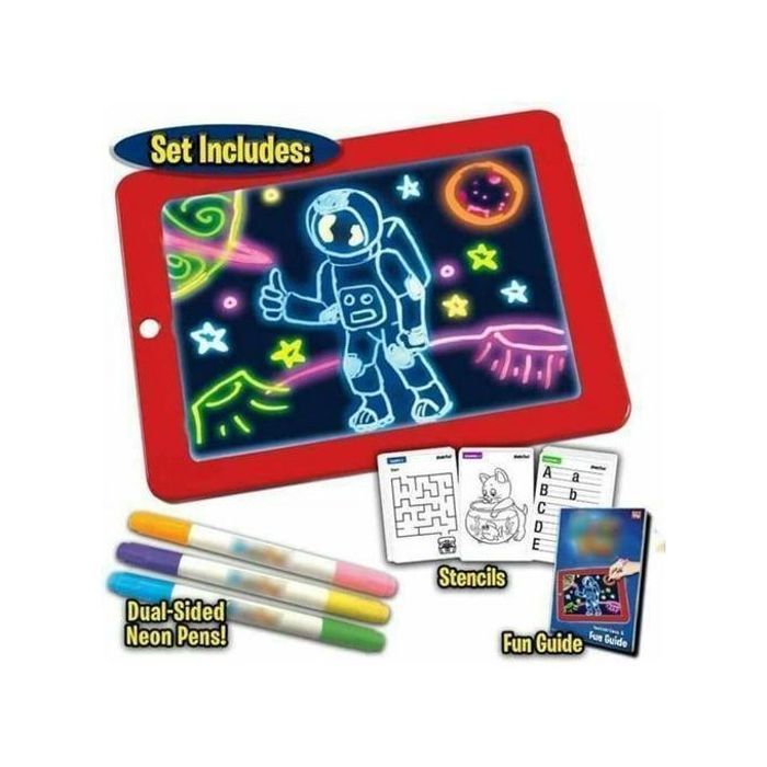 Magic Pad : dessin lumineux et réutilisable