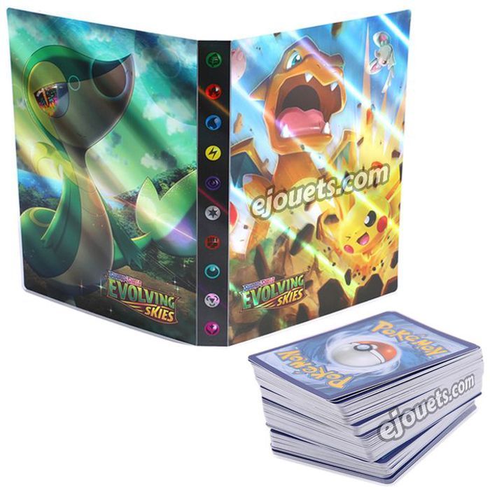 Album de Pokemon 240 Cartes + 115 cartes : un cadeau parfait pour les collectionneurs