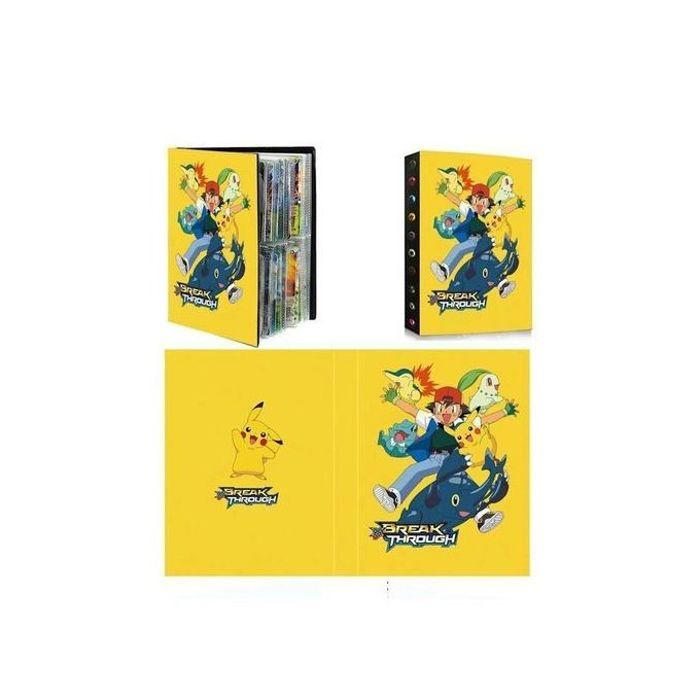 Porte-album de collection des cartes Pokémon : organisez votre collection de 240 cartes