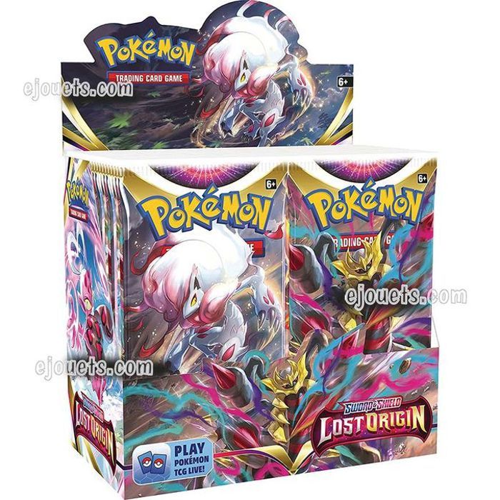 Boîte de 36 boosters Pokémon TCG : Sword & Shield - Lost Origin