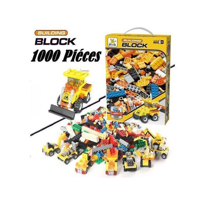 Jeu de construction 1000 pièces compatibles LEGO
