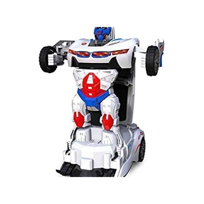 Voiture à robot transformable : un jouet 2 en 1 pour les enfants