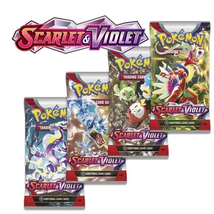 Pokemon 40 cartes pokemon new version scarlet violete 2023/2024