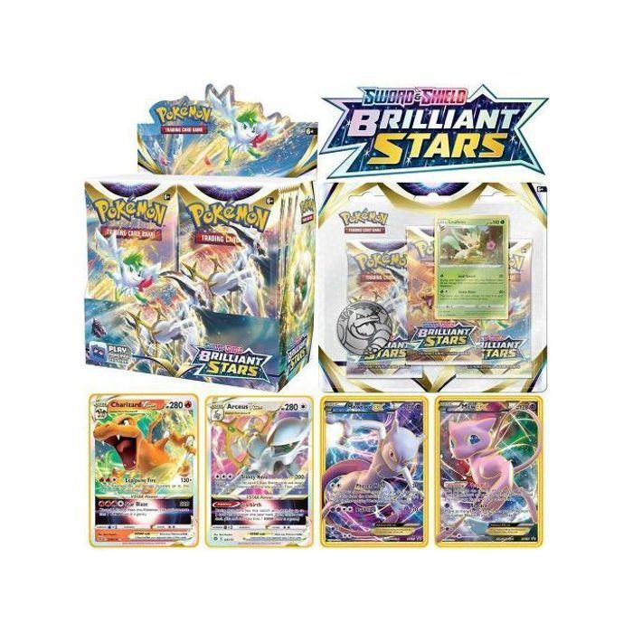 Carte TCG: épée & bouclier - étoiles brillantes boîte d'affichage (36 paquets)
