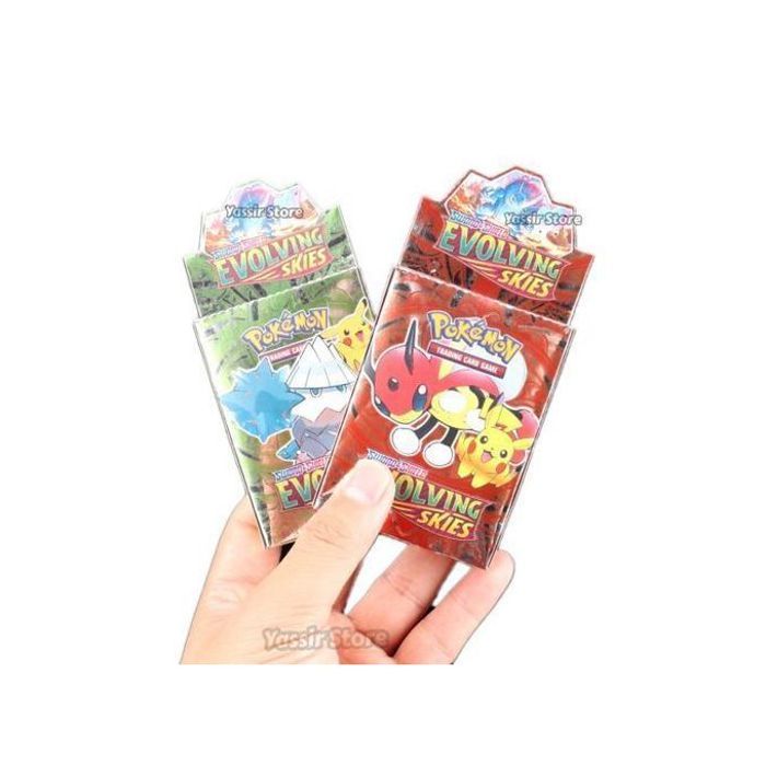 Pack 2 paquets cartes pokémon evolving skies anglais