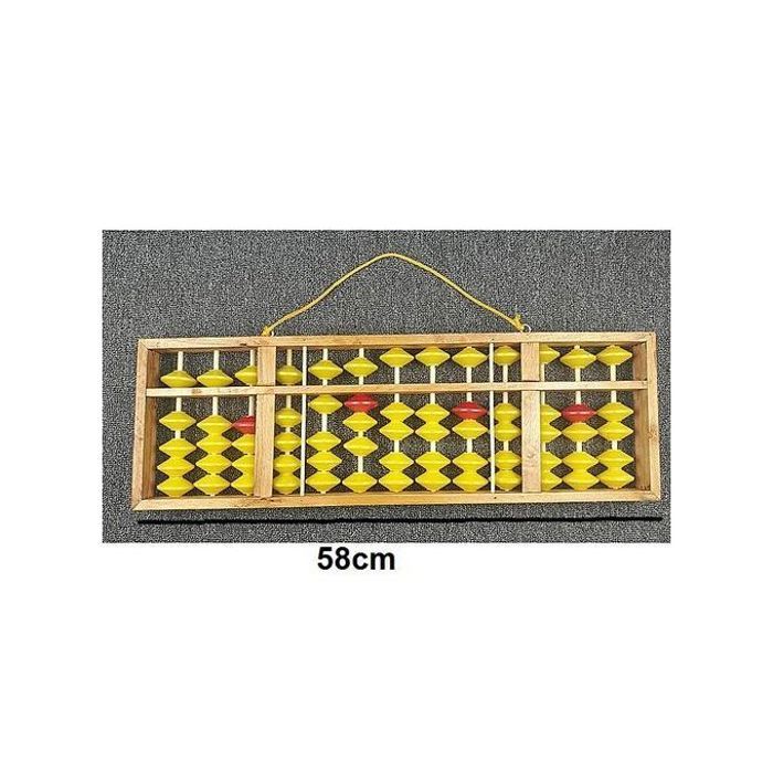 Boulier abacus en bois - grande taille